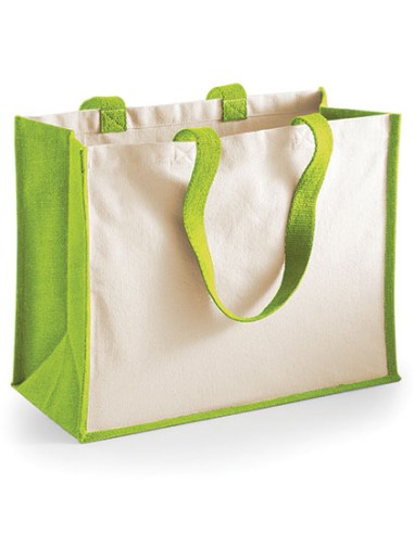 W-W422-Printers Jute Classic Shopper